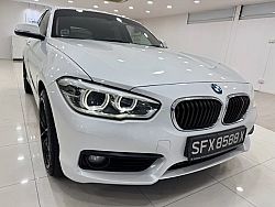 BMW 116D Hatchback LED 2015 White Push Start